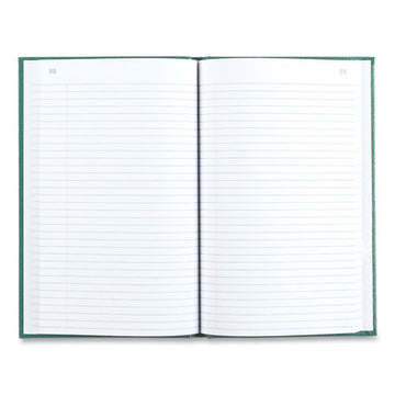 National® Emerald Series Account Book, Green Cover, 9.63 X 6.25 Sheets, 200 Sheets-book freeshipping - TVN Wholesale
